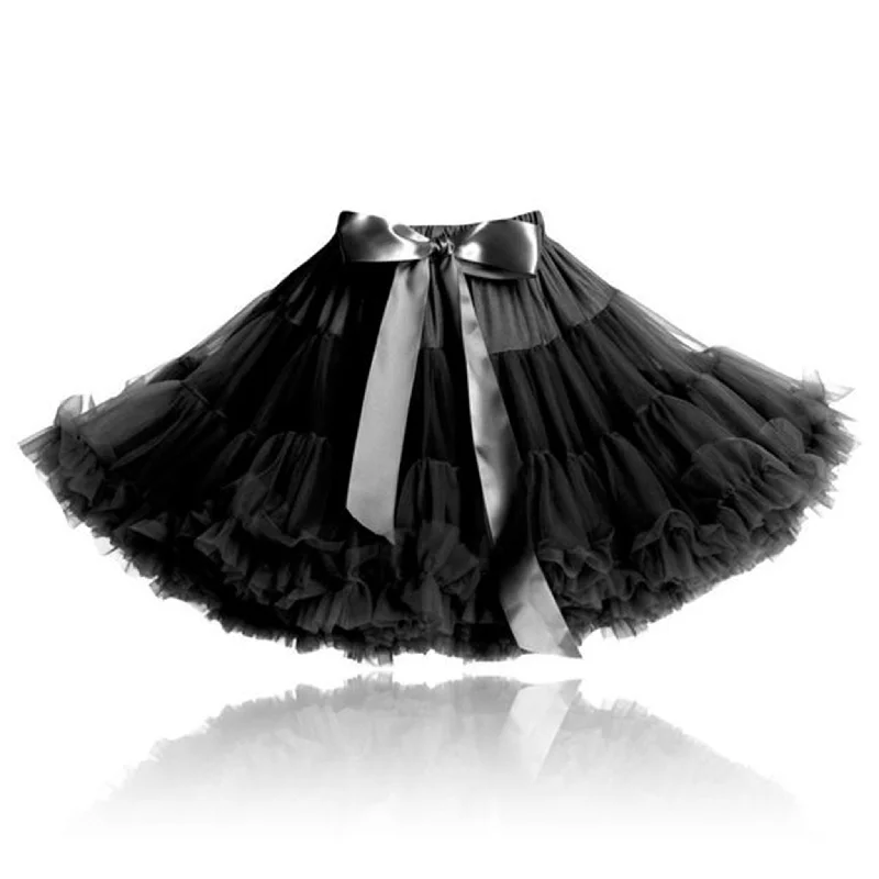 Timeless Wear Dolly by Le Petit Tom Skirt Black