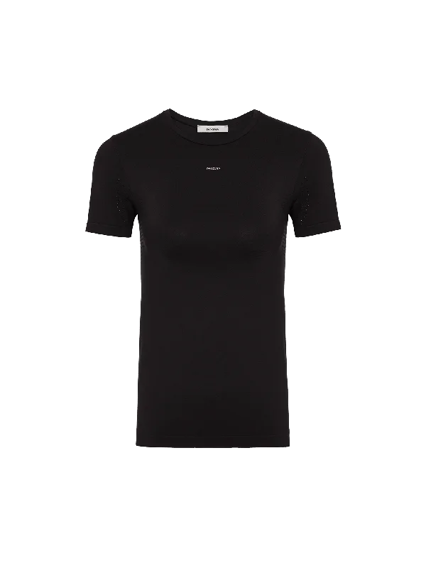 Women's Plant-Stretch T-Shirt—black