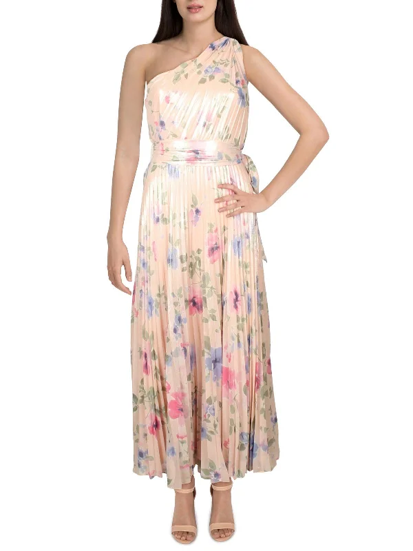 Akecheta Womens Floral Long Evening Dress