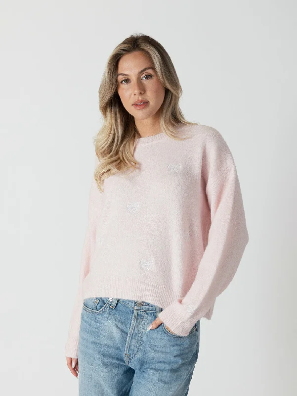 Avery Crewneck - Soft Pink