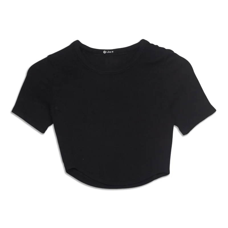 Hold Tight Cropped T-Shirt - Resale