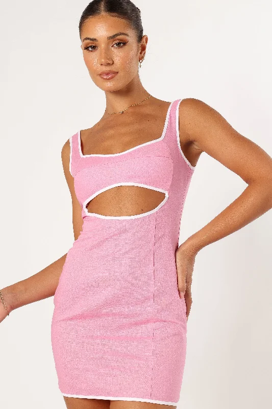 Samara Mini Dress - Pink