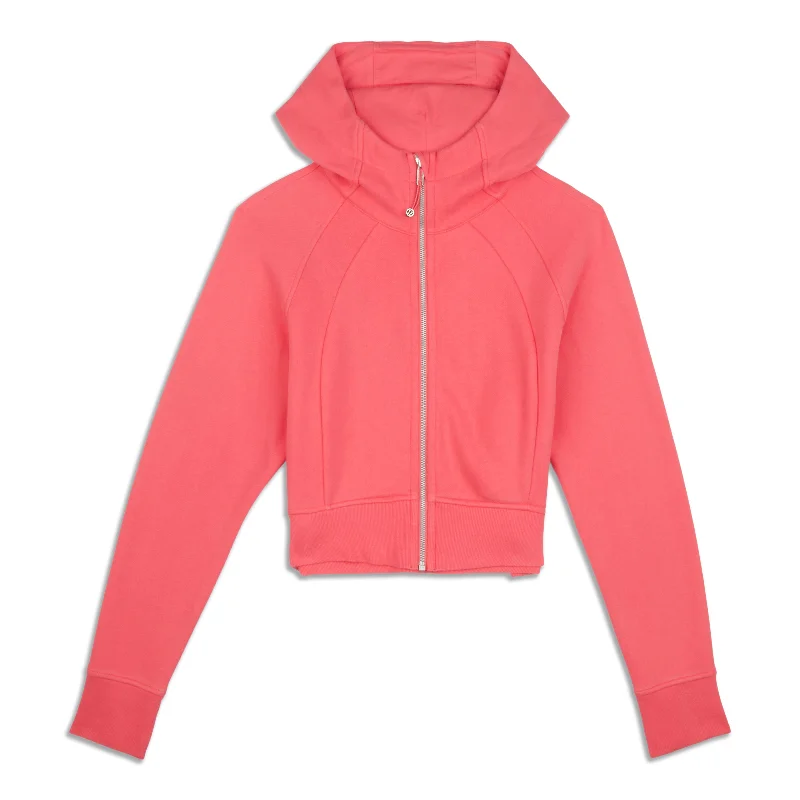 Scuba Full-Zip Cropped Hoodie - Resale