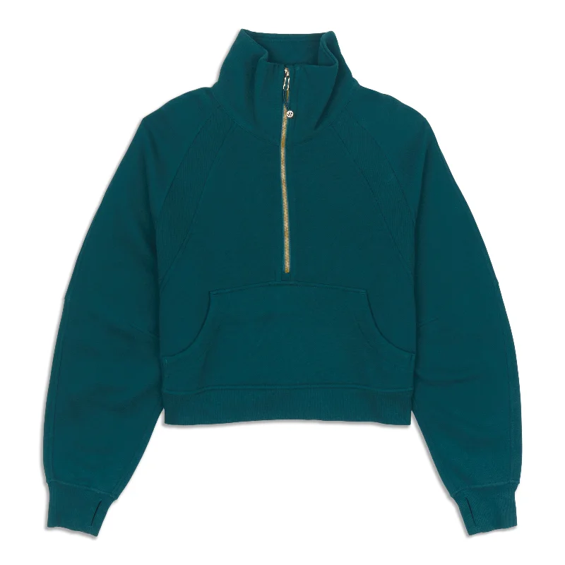 Scuba Oversized Funnel-Neck Half Zip - Resale