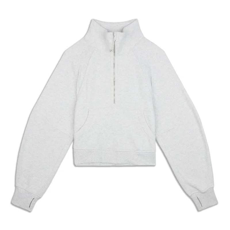 Scuba Oversized Funnel-Neck Half Zip - Resale