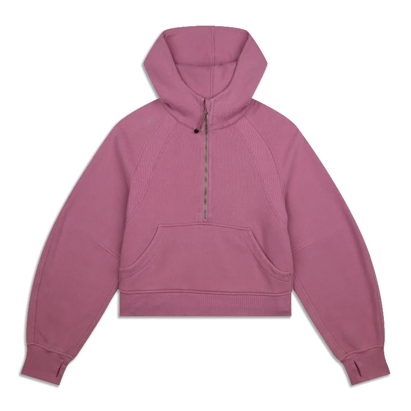 Scuba Oversized Half-Zip Hoodie - Resale