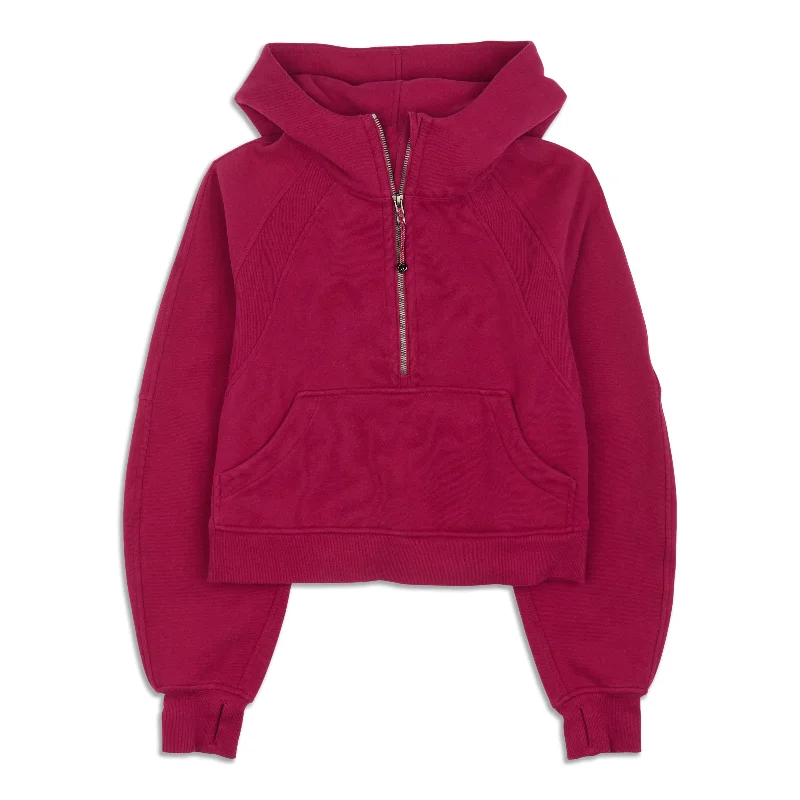 Scuba Oversized Half-Zip Hoodie - Resale