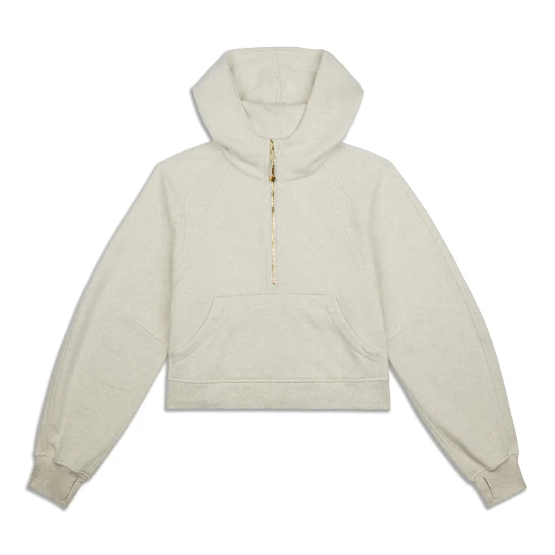 Scuba Oversized Half-Zip Hoodie - Resale