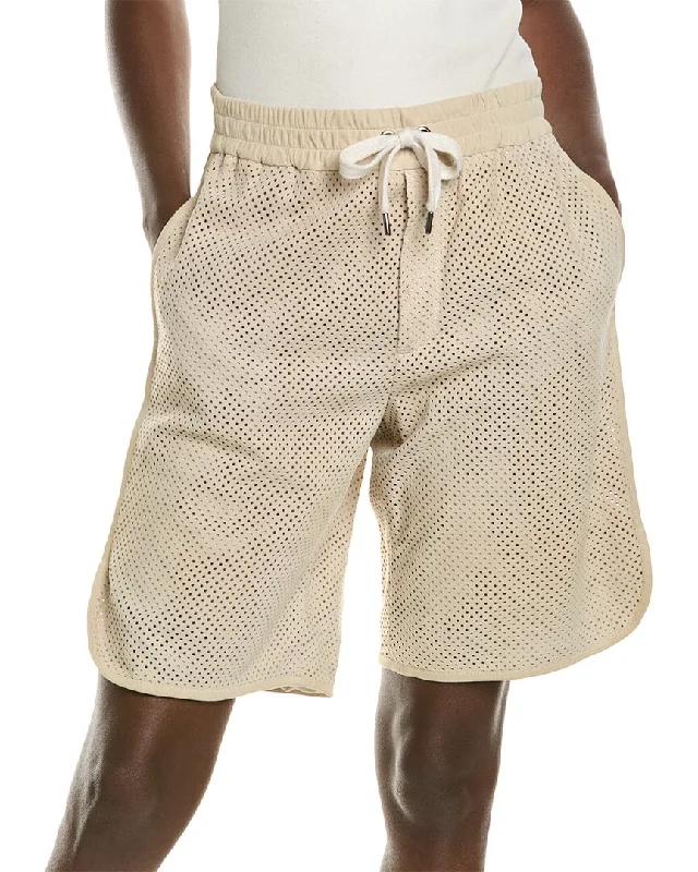 Brunello Cucinelli Suede Short