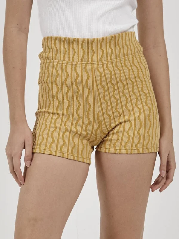 Gravitation Bike Short - Mineral Yellow