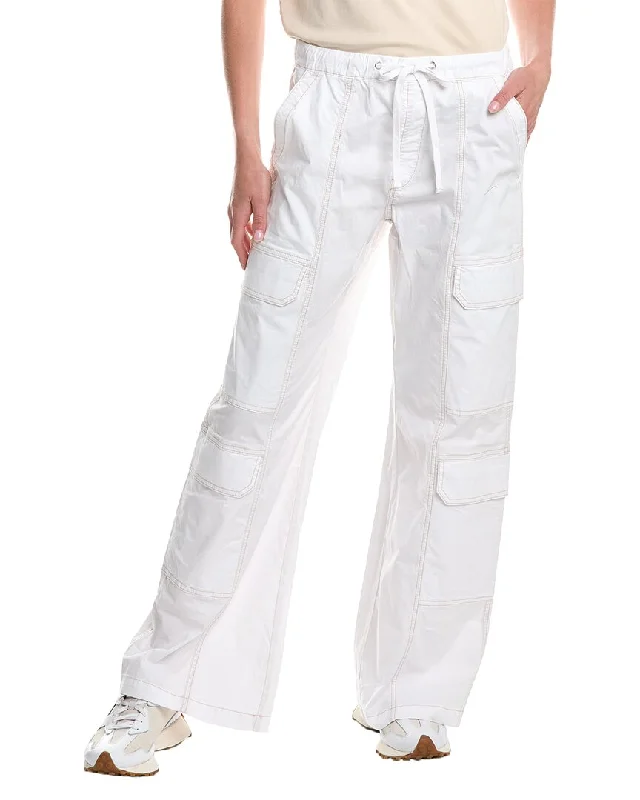 HUDSON Jeans Drawstring Parachute Wide Leg Cargo Pant