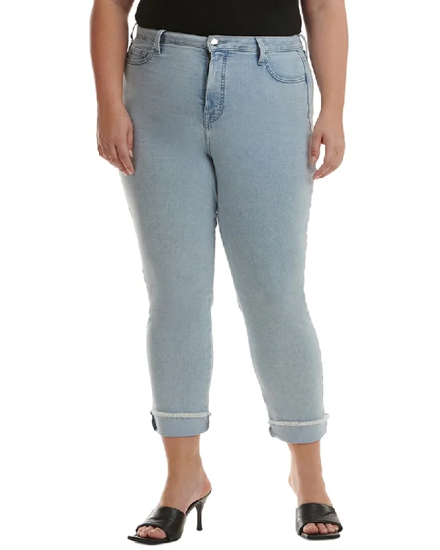 Jen7 Plus Primrose Crop Skinny Jean