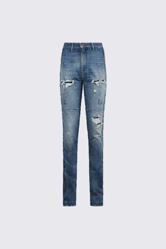 MALKA JEAN | VINTAGE DESTROYED BLUE