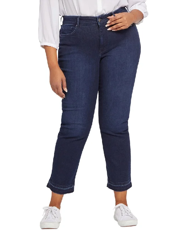 NYDJ Plus Marilyn Ankle Released Hem Jean