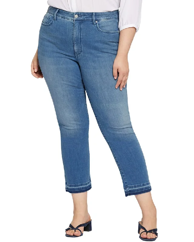 NYDJ Plus Marilyn Stunning High-Rise Ankle Jean