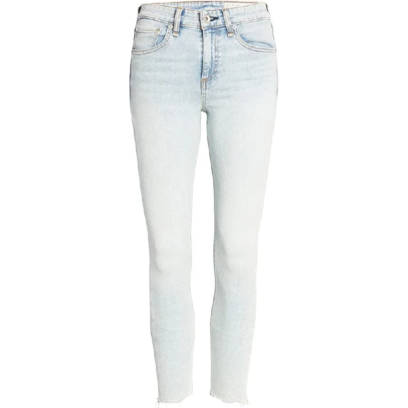 rag & bone Cate Mid Rise Ankle Jeans Skinny Jade