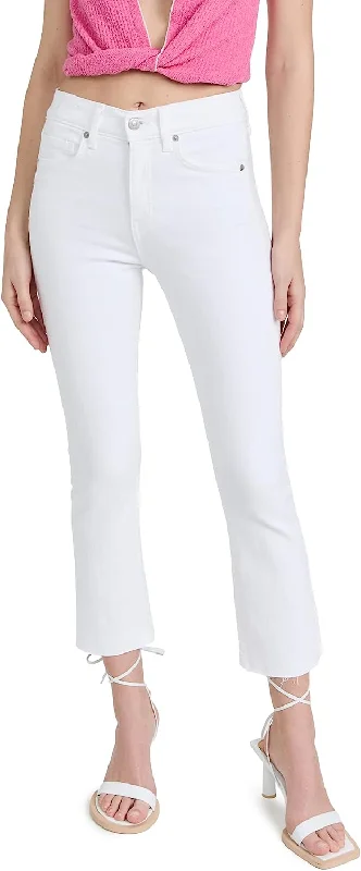 Veronica Beard Jean Women's Carly Kick Flare Raw Hem Jeans