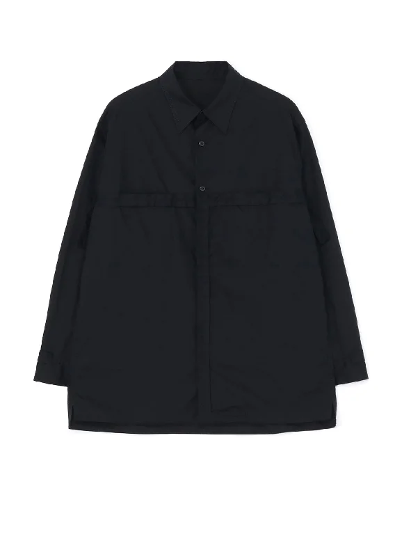 [Y's-Black Name]COTTON TAPE FLAP POCKET SHIRT