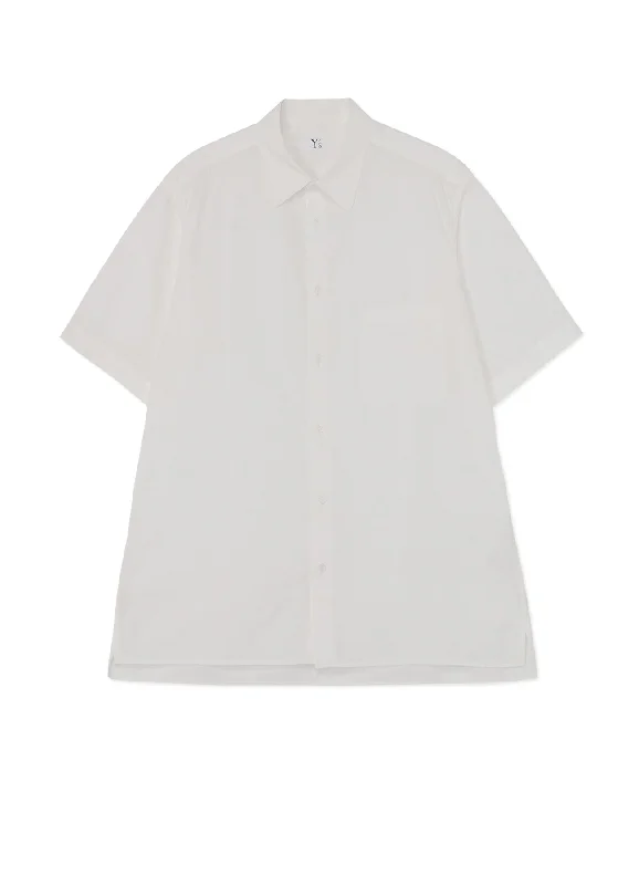 [Y's-Black Name]COTTON STANDARD SHORT SLEEVE SHIRT