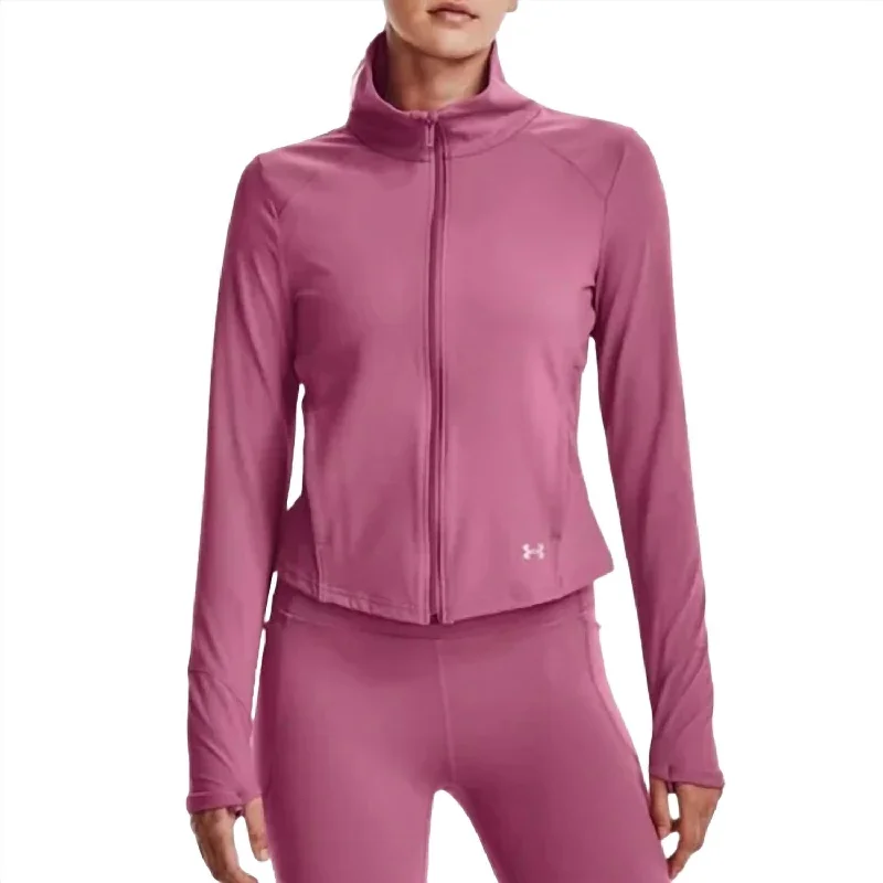 Women's Meridian Jacket In Pace Pink/metallic Silver