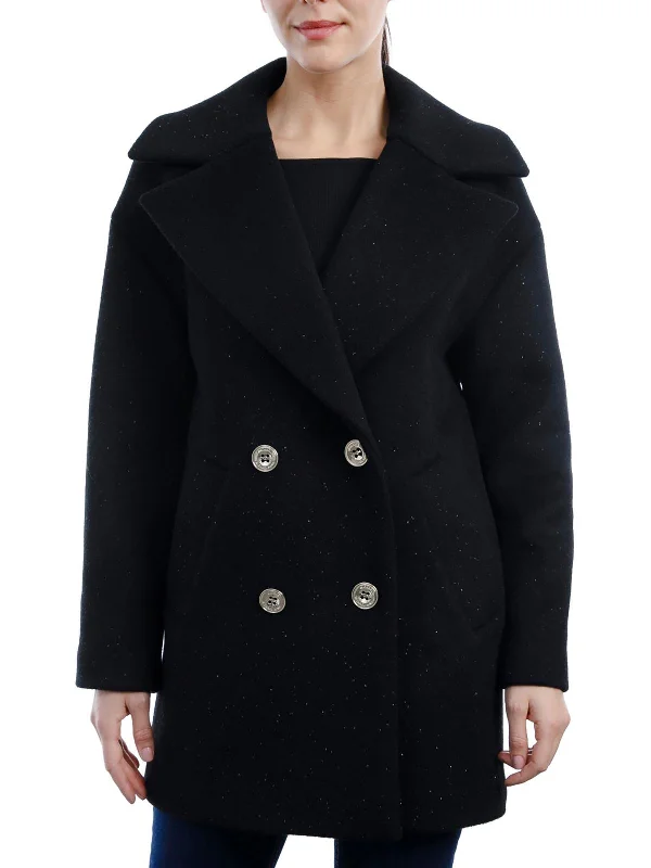 Womens Wool Heavy Pea Coat