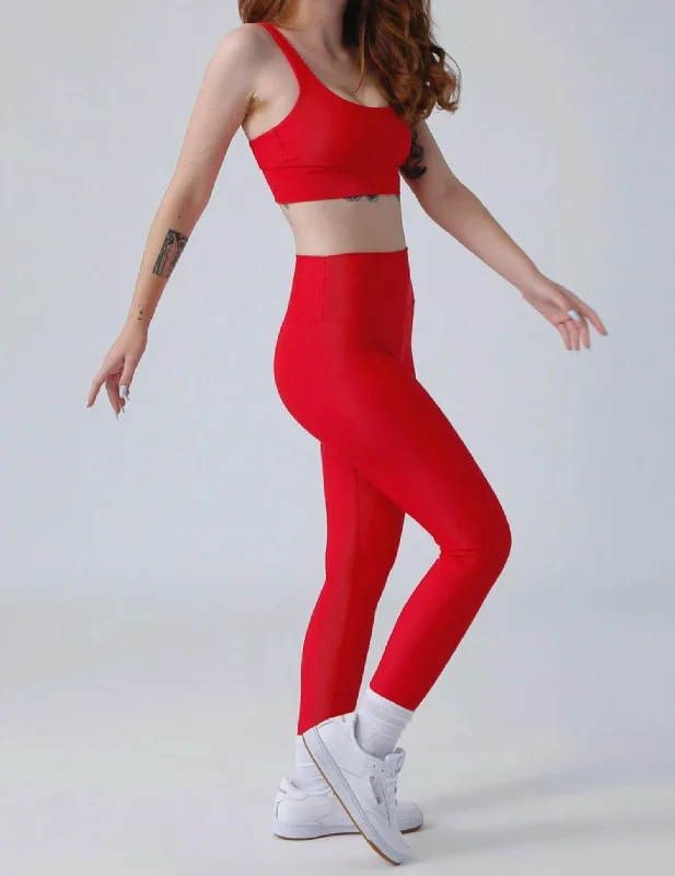 Ayla Legging In Red