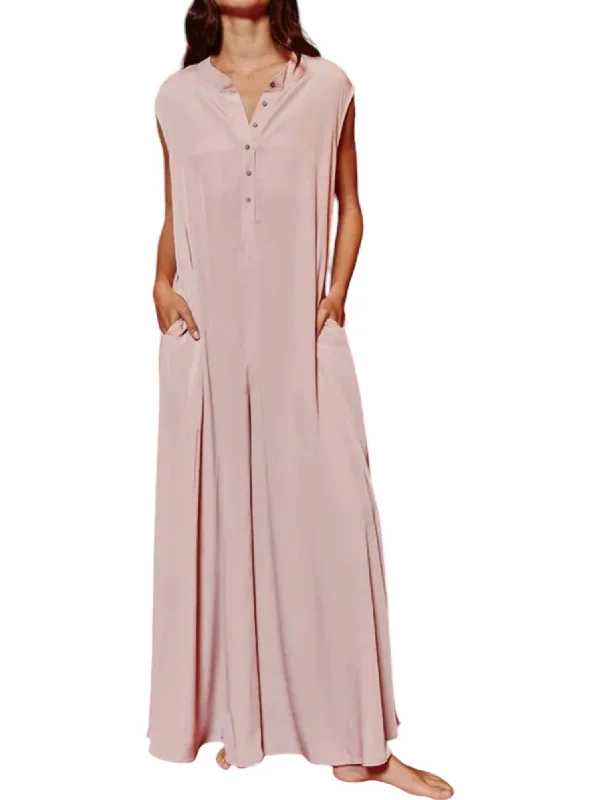 Cleo Jumpsuit In Pink