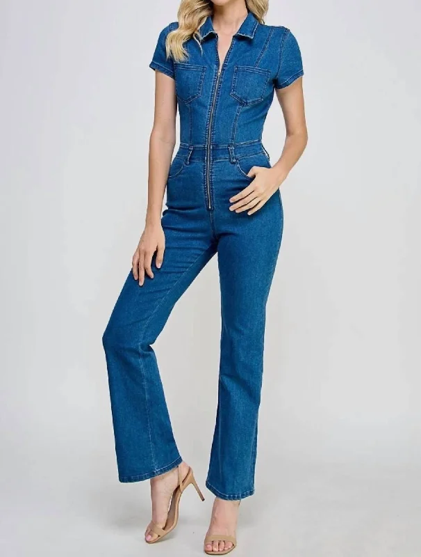 Gilliana Denim Jumpsuit