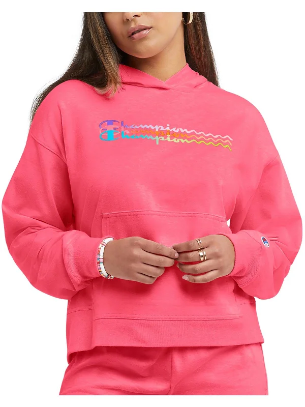 Womens Fitness Logo Hoodie